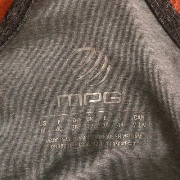 MPG Workout Tank with built in bra - Picture 2 of 5